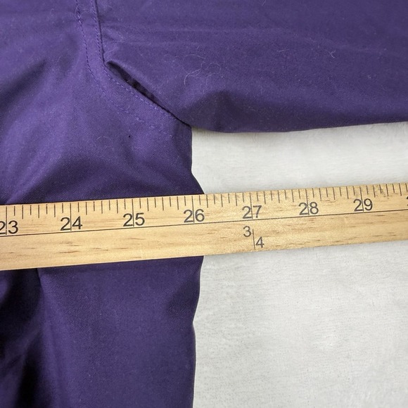 Vintage LSU Tigers Starter Jacket Mens XL Purple Pullover Football Basketball - Picture 7 of 10